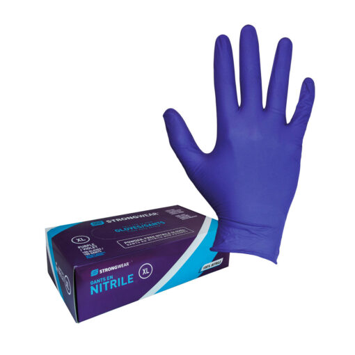 Hanskar einnota nitrile