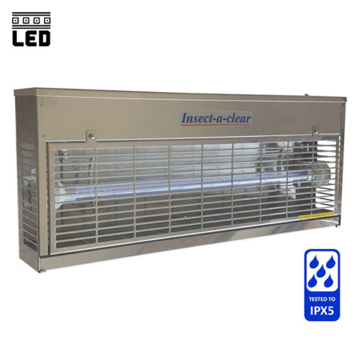 T96-IPX5 LED ryðfrír | 130 m²