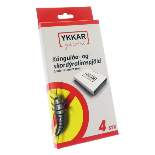 Köngulóa- & skordýralímspjöld 4 stk.