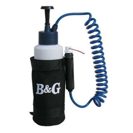 AccuSpray þrýstibrúsi með gormaslöngu